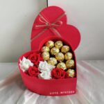 HEART FERRERO BOX By GiftsMyStore